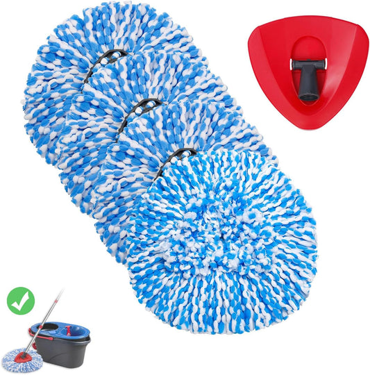 4-Pack-Spin-Mop-Replacement-Heads-Compatible-for-RinseClean-2-Tank-2253