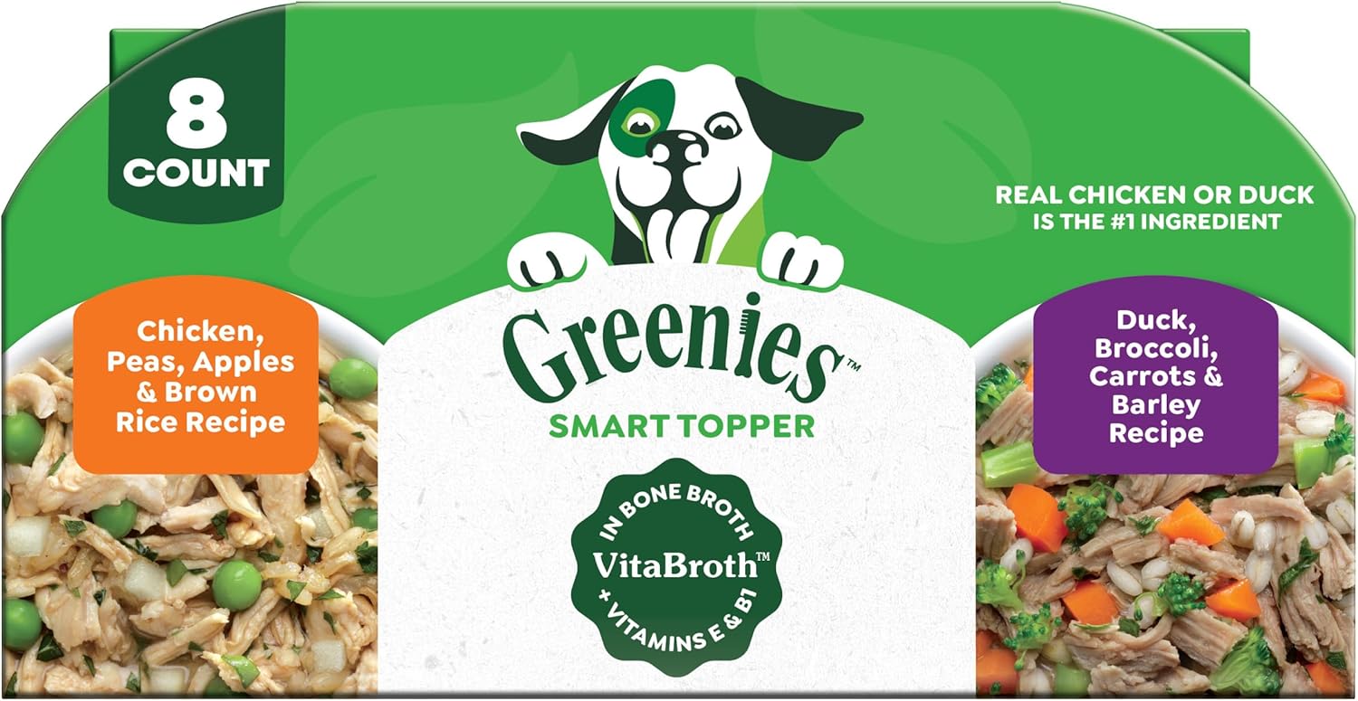 Greenies-Smart-Topper-High-Protein-Wet-Mix-in-for-Dogs,-Chicken,-Peas,-Apples,-and-2285
