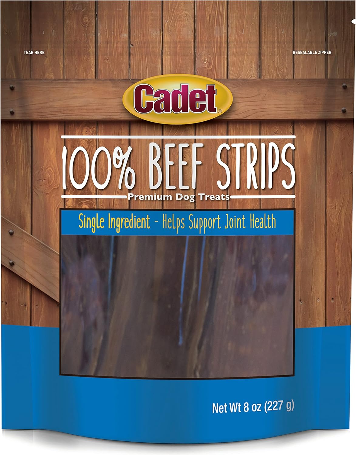 Cadet-1-Beef-Strip-Long-Lasting-Chews-for-Dogs,-Single-Ingredient-Esophagus-2541