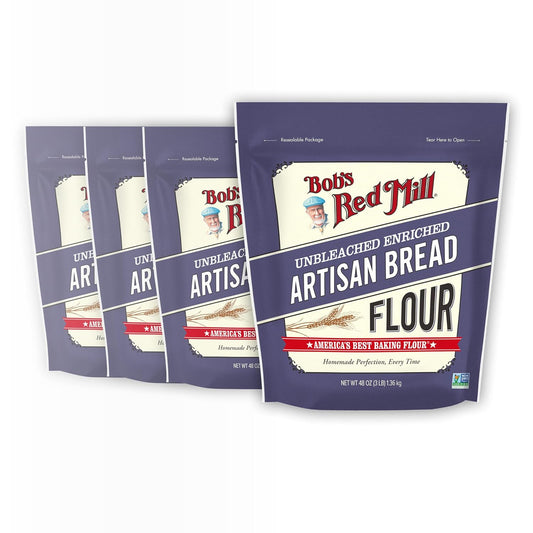 Bob's-Red-Mill-Artisan-Bread-Flour,-3-Pound-(Pack-of-4)---470
