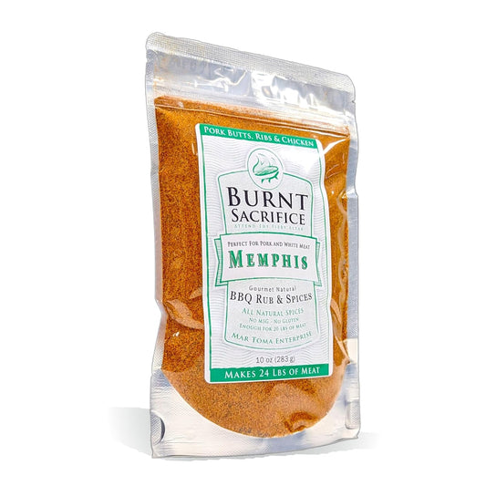 Burnt-Sacrifice-Memphis-Style-Gourmet-BBQ-Spice-Dry-Rub-condimentos-de-150
