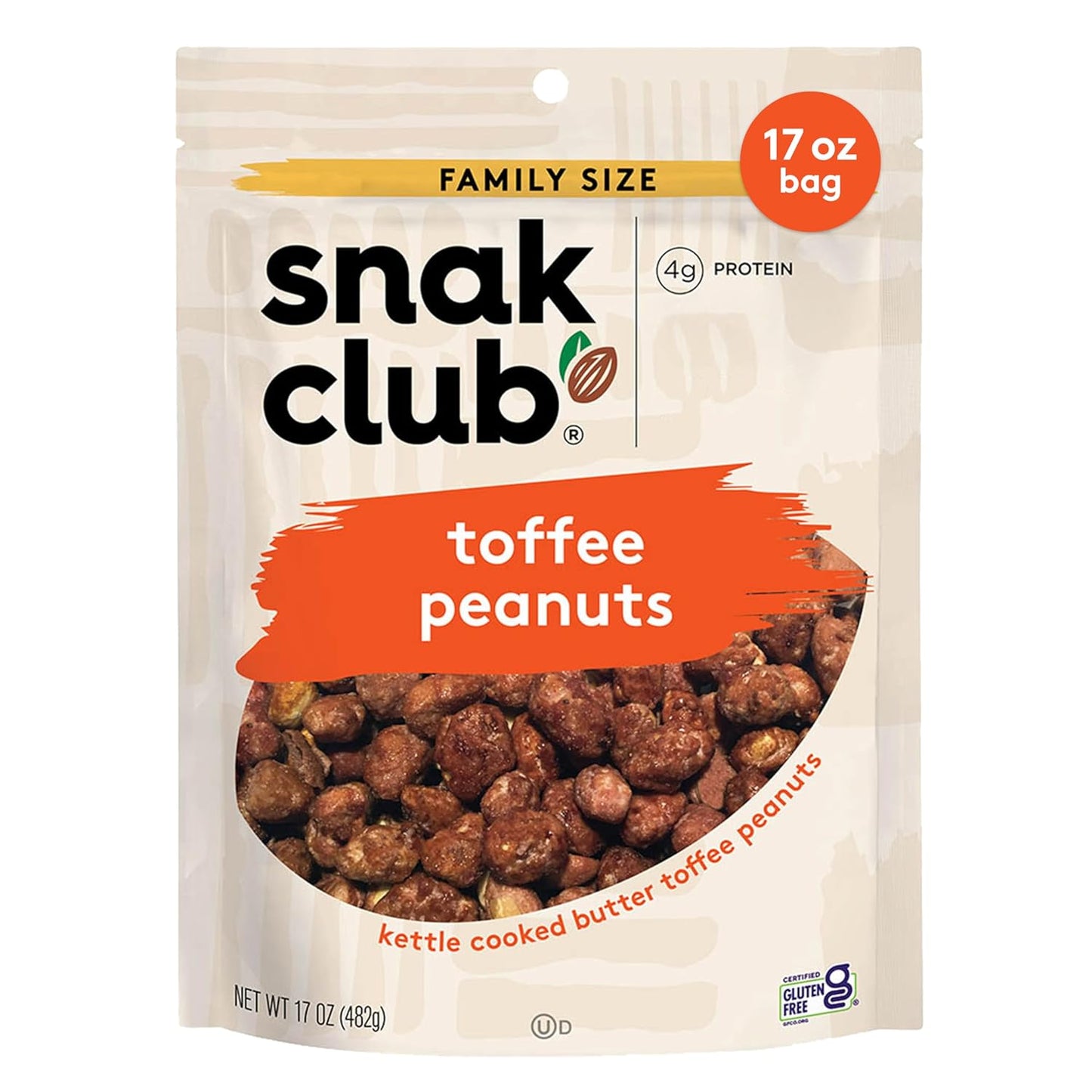Snak-Club-Toffee-Peanuts,-Candied-Peanuts-with-Praline-Coat-and-Sweet--Cream,-Gluten-Free-and-Snack,-2219