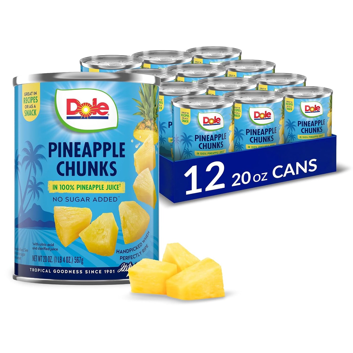 Dole-Pineapple-Chunks,-20-oz-Cans,-12-Pack-----------189