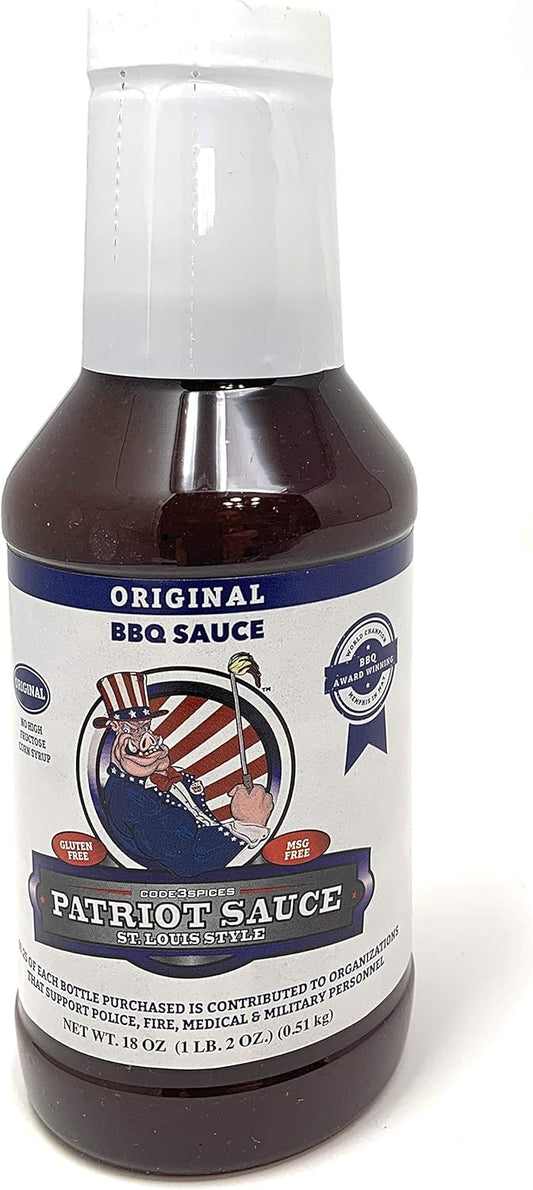 Patriot-BBQ-Sauce,-18-Ounce-Bottle,-1863