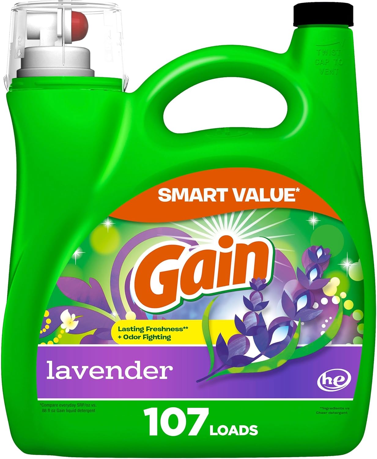 Gain-Liquid-Laundry-Detergent,-Lavender-Scent,-154-fl-oz,-107-loads,-HE-1545