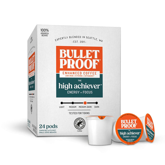 Bulletproof-Cápsulas-The-High-Achiever,-24-unidades,-café-mejorado-de-tostado-oscuro,3115