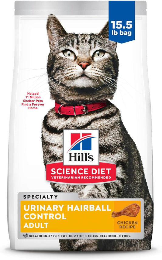 Hill's-Science-Diet-Urinary-Hairball-Control,-Adult-1-6,-2443