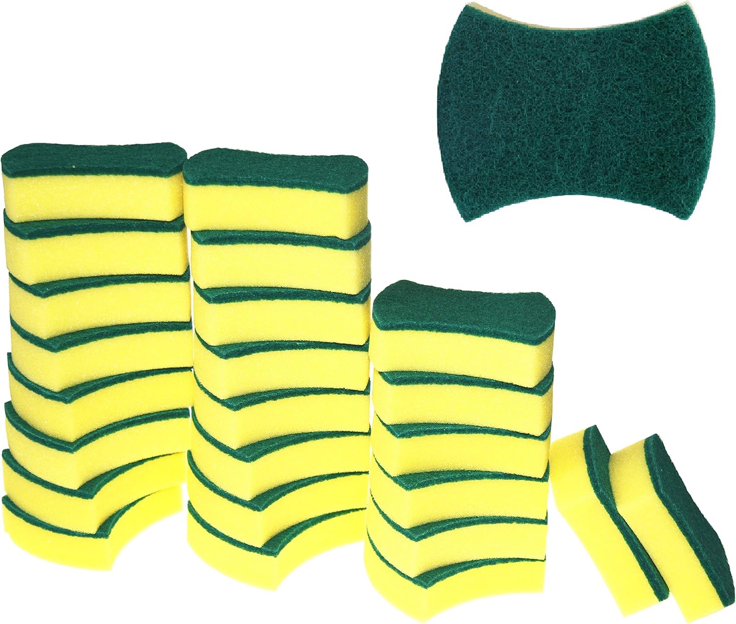 Kitchen-Cleaning-Sponge,Eco-Non-scratch-for-Dish,Scrub-Sponge(Pack-of-24)-------------614
