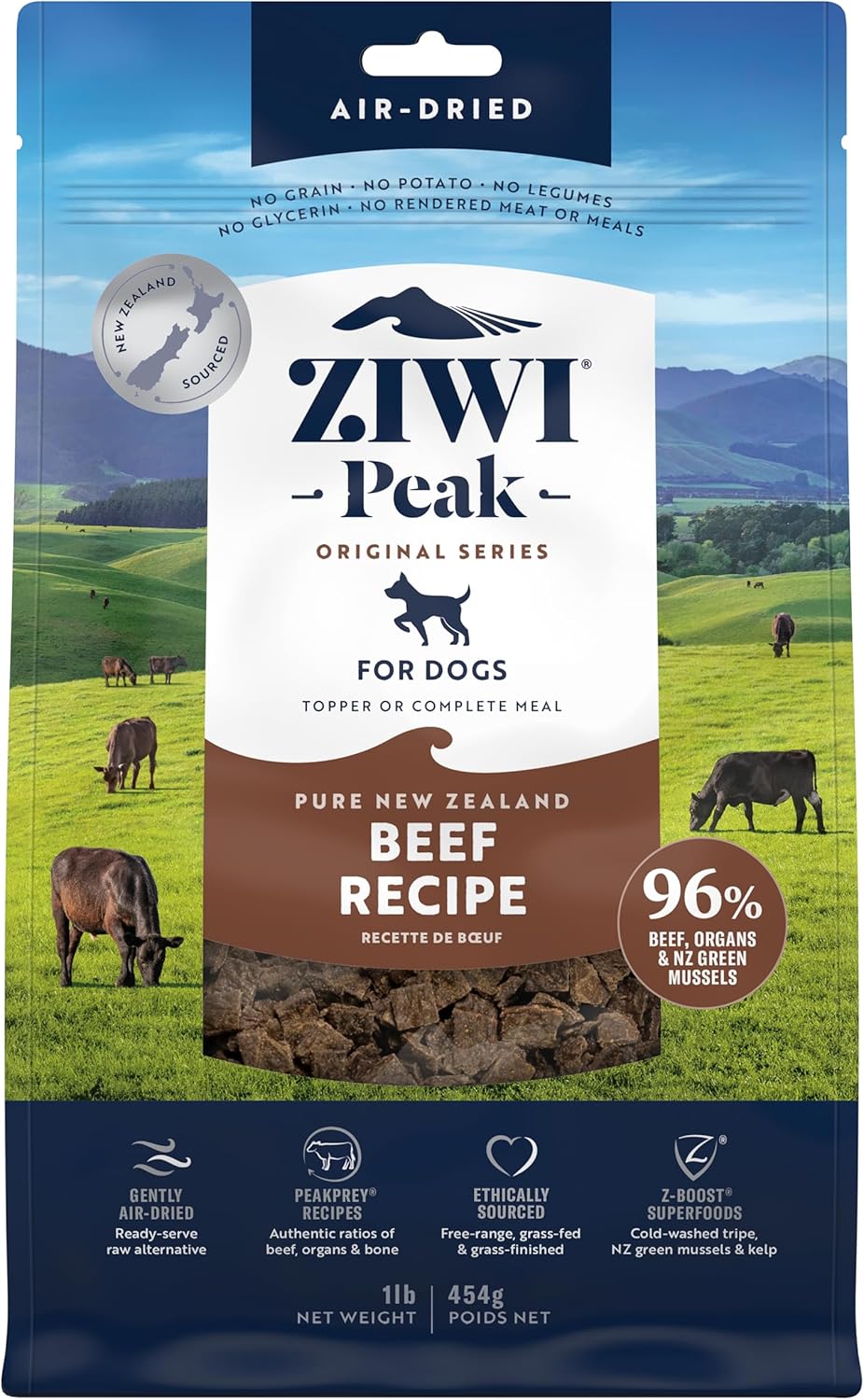 ZIWI-Peak-Air-Dried-Dog-Food-–-Beef---3381