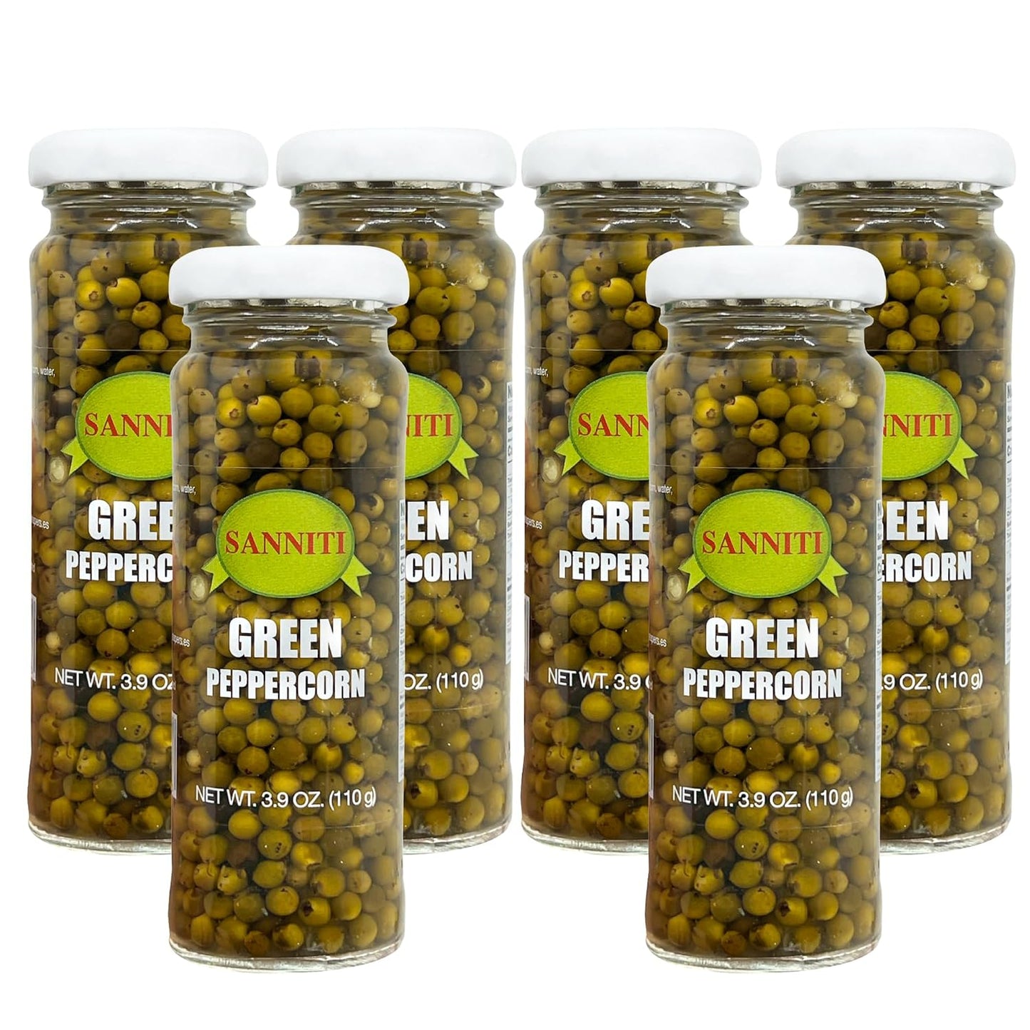 Sanniti-Spanish-Green-Peppercorns,-3.9-Ounce-(Pack-of-6)-------867