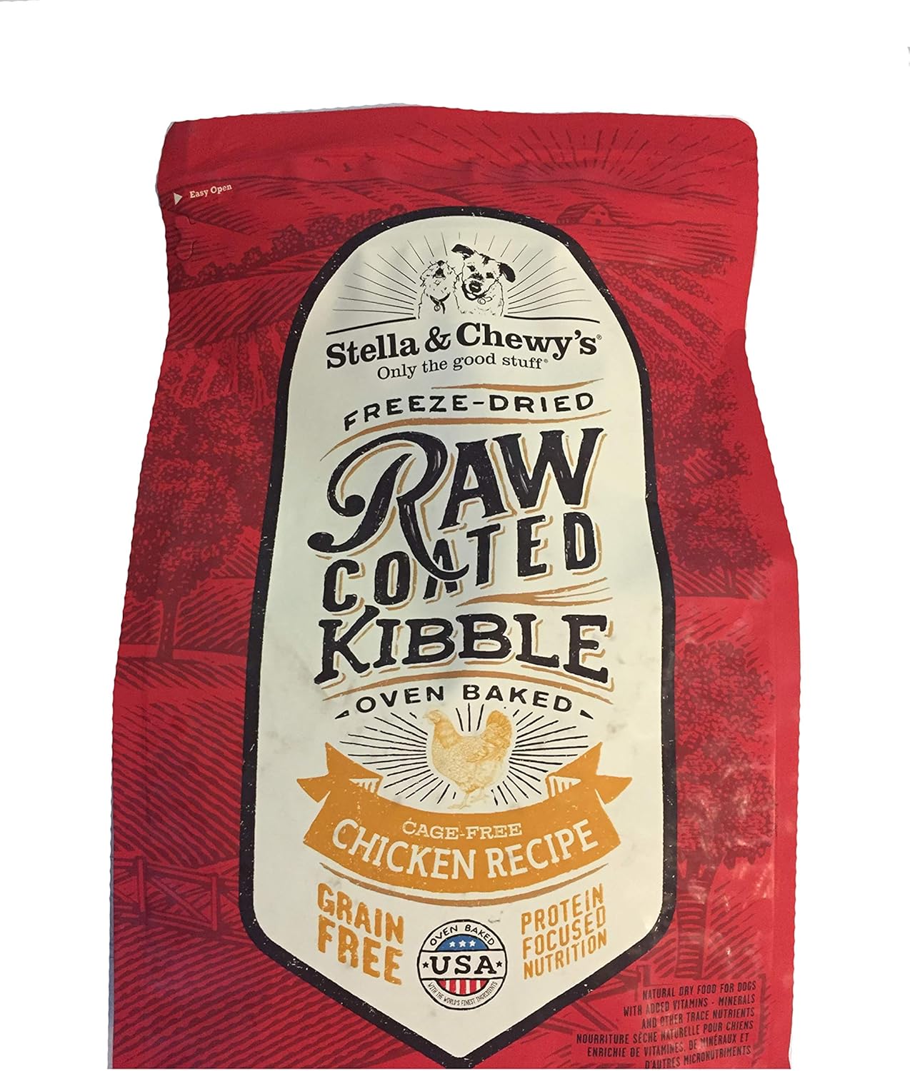 Stella-&-Chewy's-Raw-Coated-Chicken-Recipe-Dog-Food-10lb-------1163