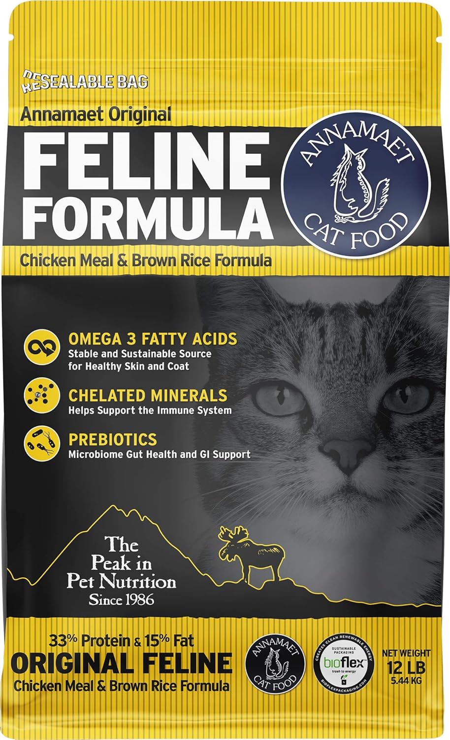 Annamaet-Original-Feline-Formula-Dry-Cat-Food,-(Chicken-&-Brown-Rice),-Bag----554