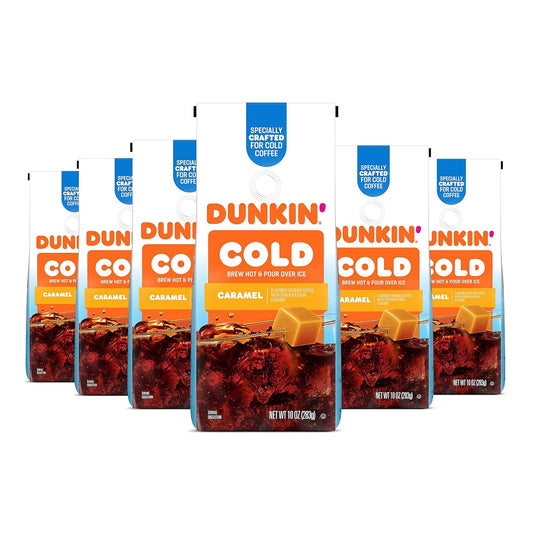 Dunkin'-Cold-Caramel-Flavored-Ground-Coffee,-10-75