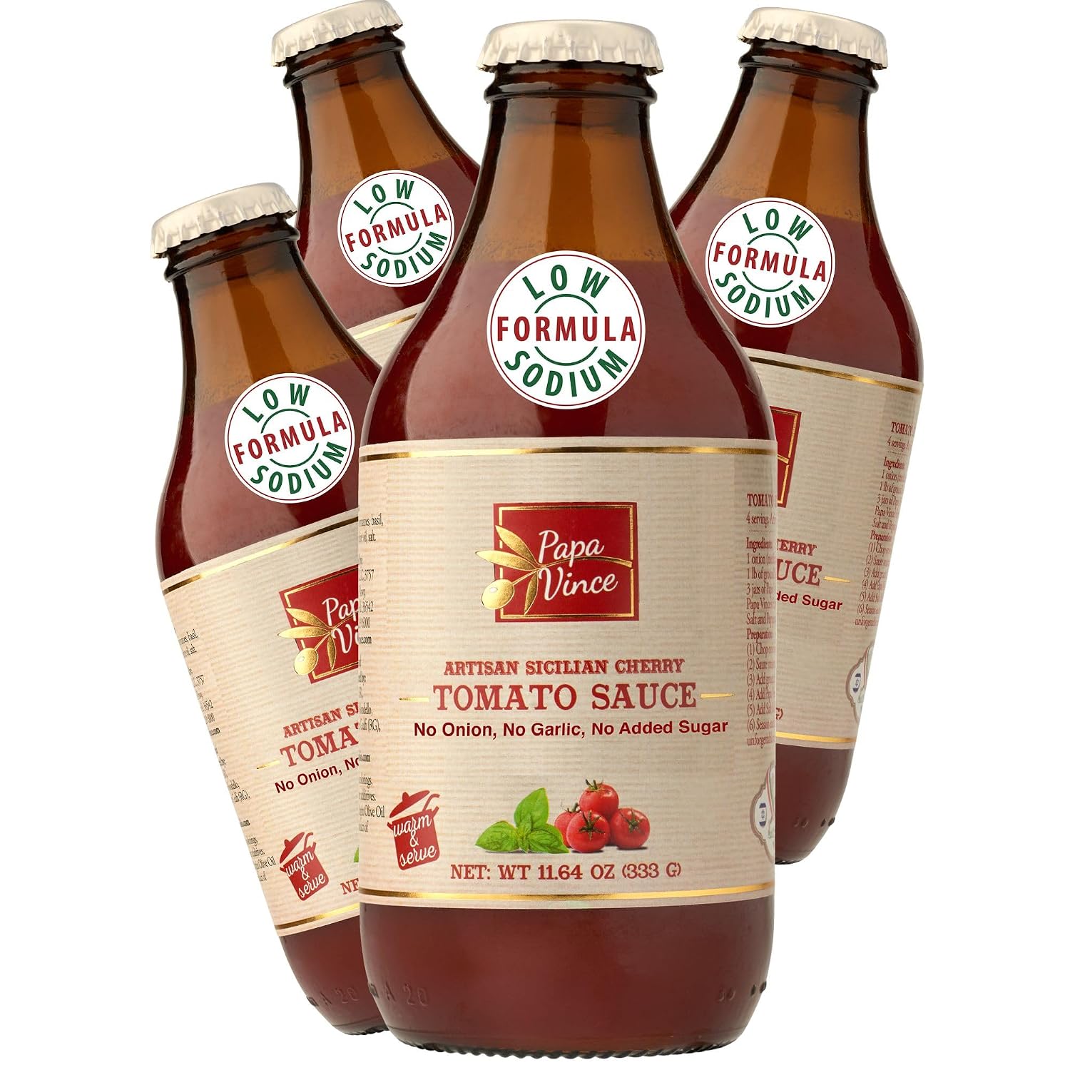 Papa-Vince-Low-Sodium-Cherry-Tomato-Sauce---Made-in-Italy,-50-286