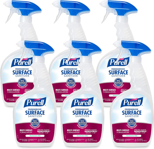 PURELL-Foodservice-Surface-Sanitizer-Spray,-Fragrance-Free,-32-fl-oz-Capped-Bottle-with-Spray-Trigger-931