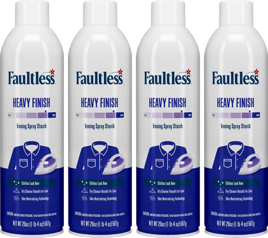Laundry-Starch-Spray,-Faultless-Heavy-Spray-Starch-20-oz-Cans-for-a-1189