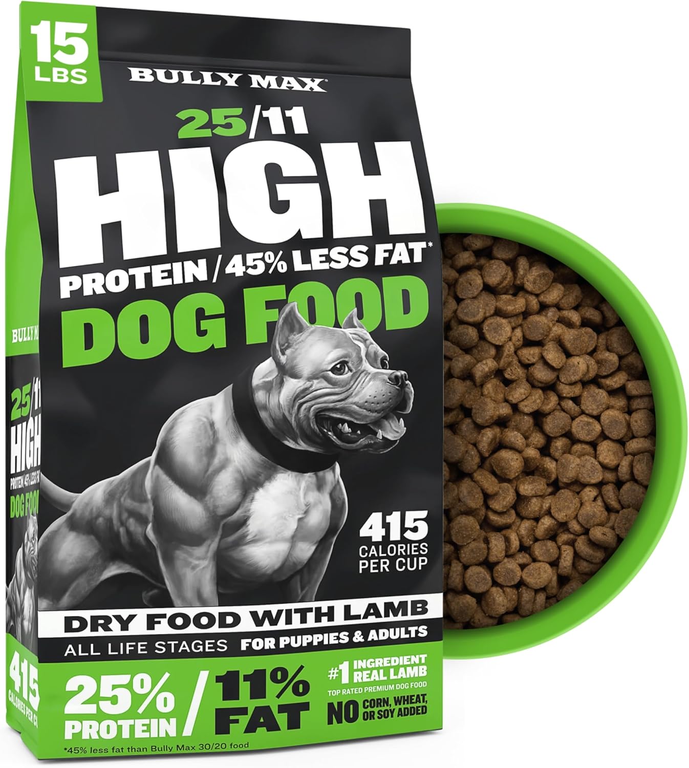 Bully-Max-46351-High-Protein-&-Low-Fat-Dry-Lamb-Dog-Food-for-1953