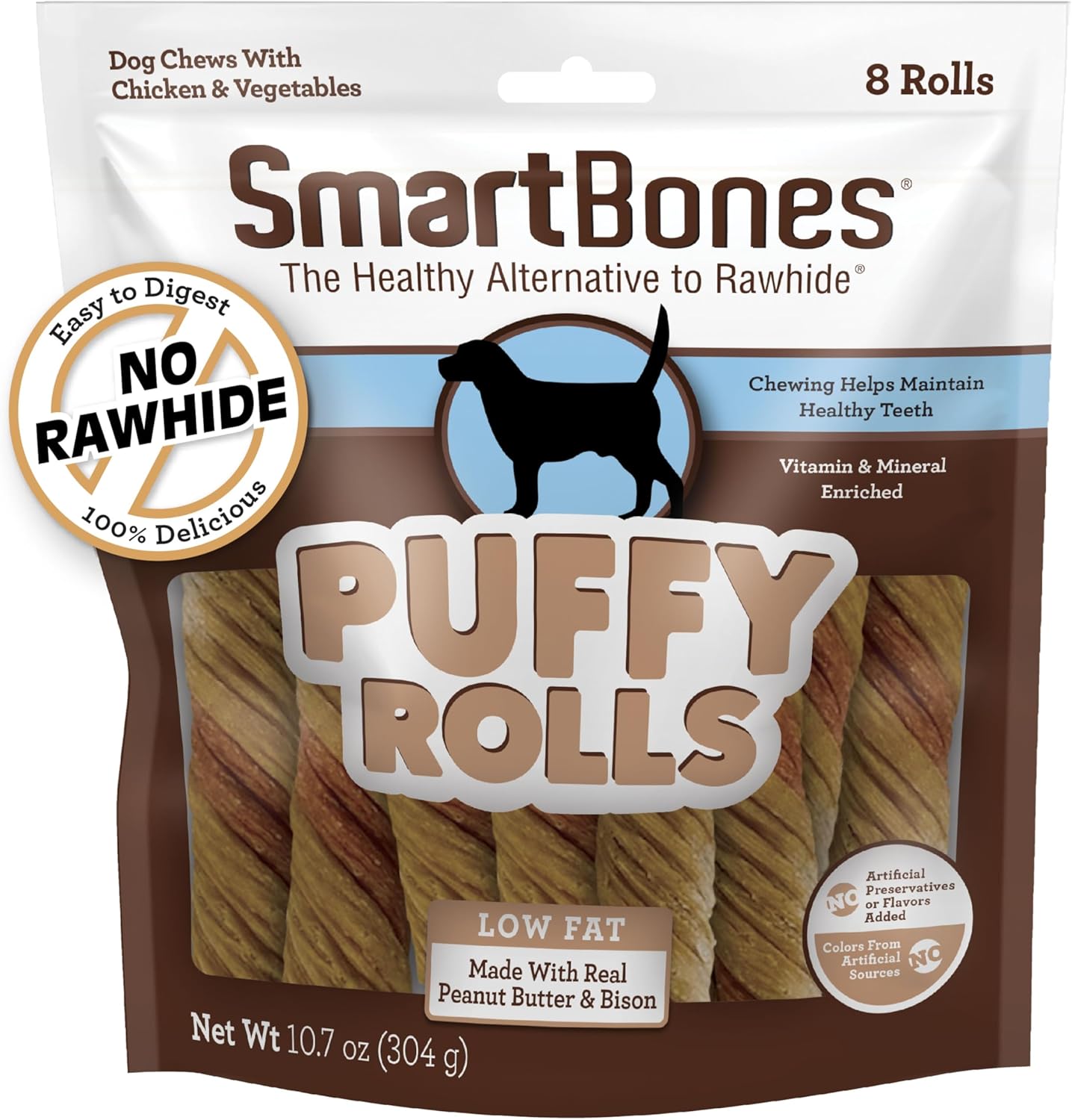 Puffy-Rolls-Chews-for-Dogs,-8-Count,-Treat-2205