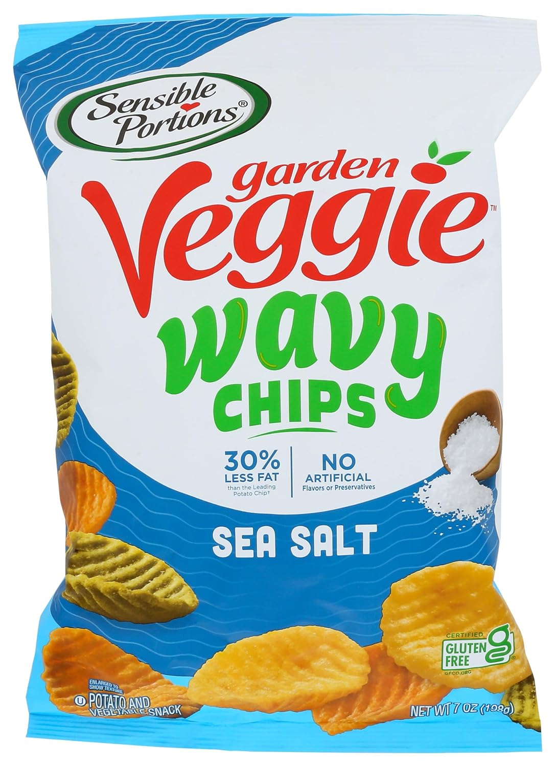 Sensible-Portions-Garden-Veggie-Wavy-Chips,-Sea-Salt,-7-Oz-------1805