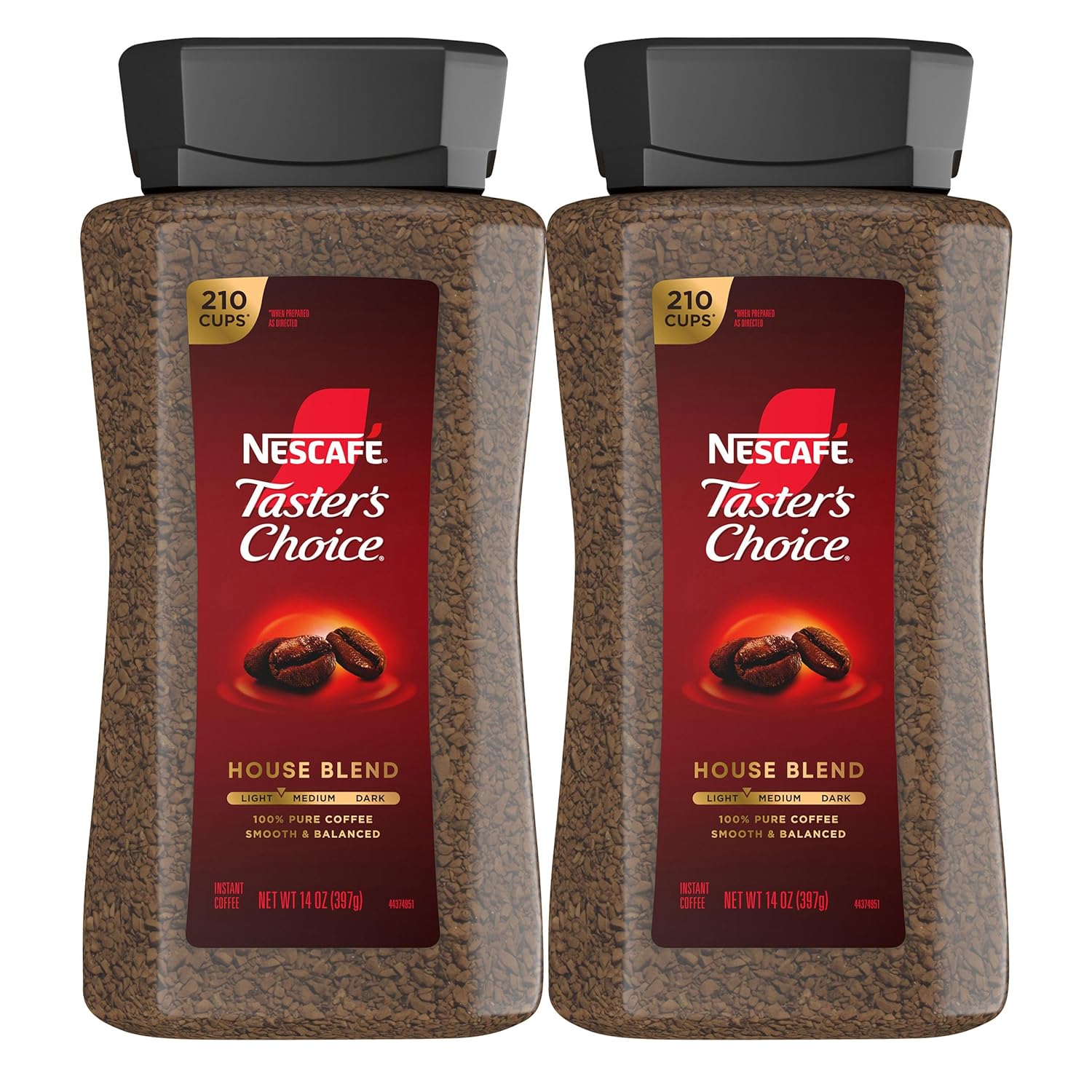 NESCAFÉ-Taster's-Choice-Instant-Coffee,-Light-Medium-Roast-Coffee,-House-Blend,-2-Jars-1393