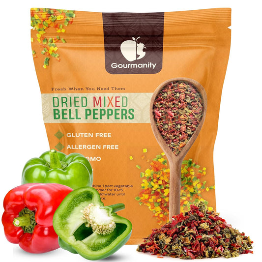 Gourmanity-Dried-Red-and-Green-Bell-Peppers-Mix,-Diced,-32-oz---615