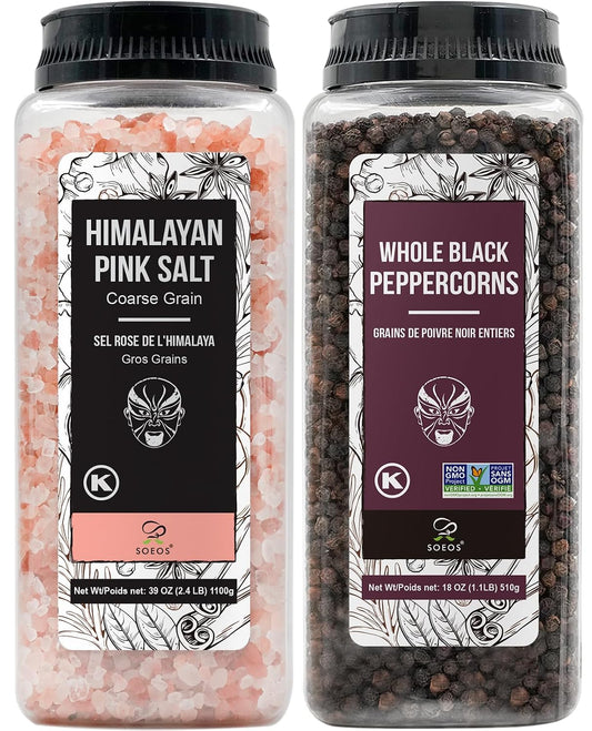 Soeos-Himalayan-Pink-Salt-39-oz-+-Whole-Black-Peppercorns-18-oz,-2131