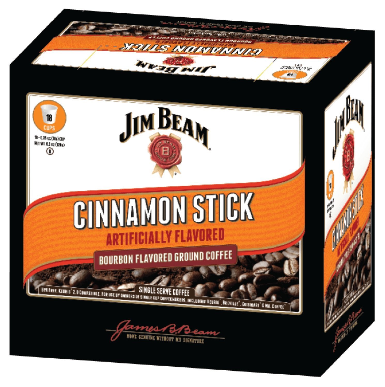 Jim-Beam-Cinnamon-Stick-Bourbon-Flavored-Single-Serve-Coffee,-18-cups,-Keurig-2-206