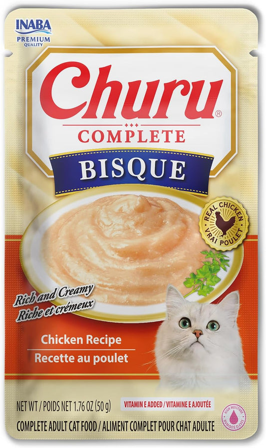 INABA-Churu-Complete-Bisque-for-Cats,-Grain-Free,-High-Protein-&-Moisture,-Wet-Cat-1224