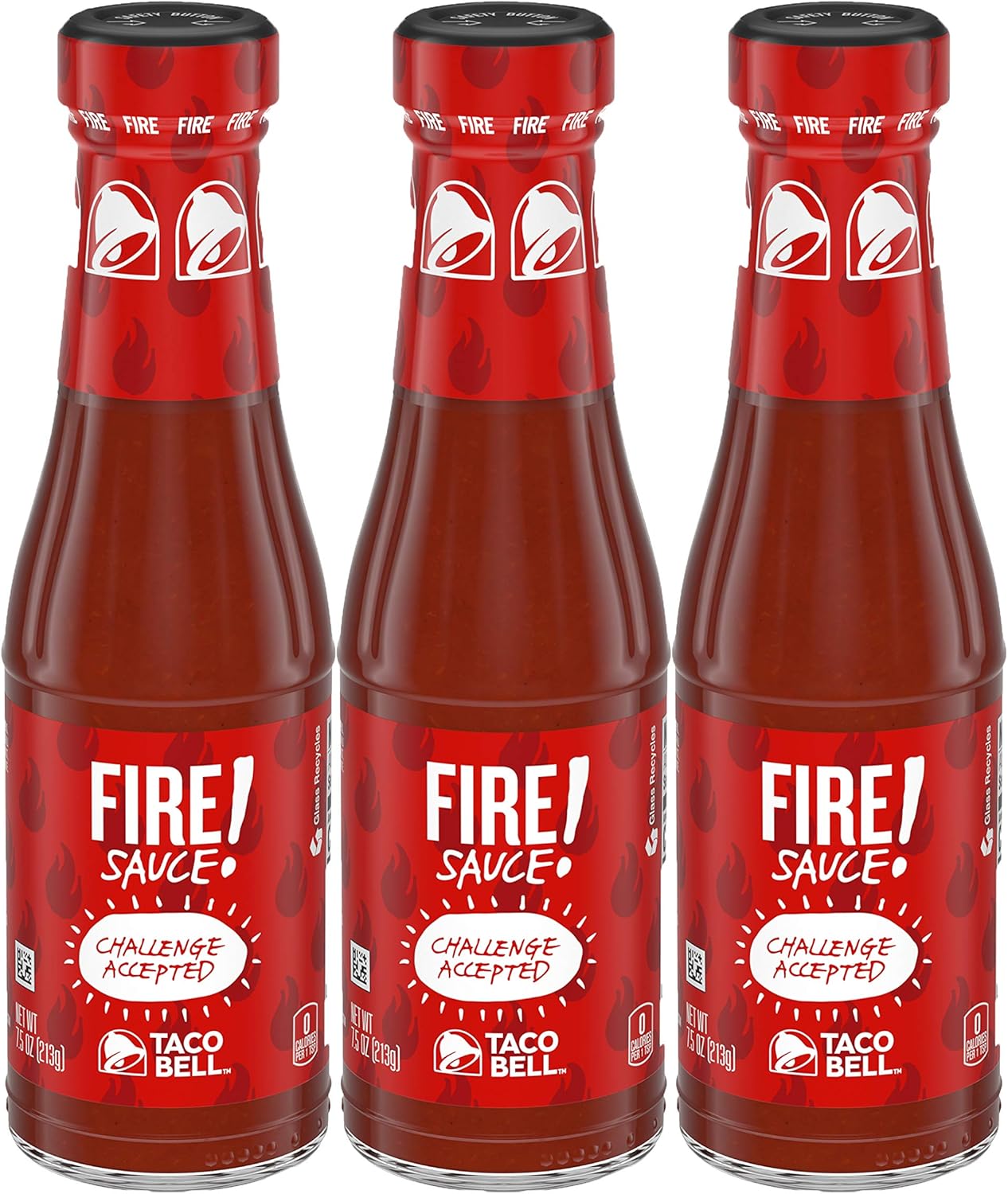 Taco-Bell-Fire-Sauce-Glass-Bottle,-887