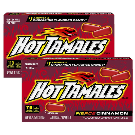 Hot-Tamales-Fierce-Cinnamon-Candy,-4.25oz-Box-Each-2599
