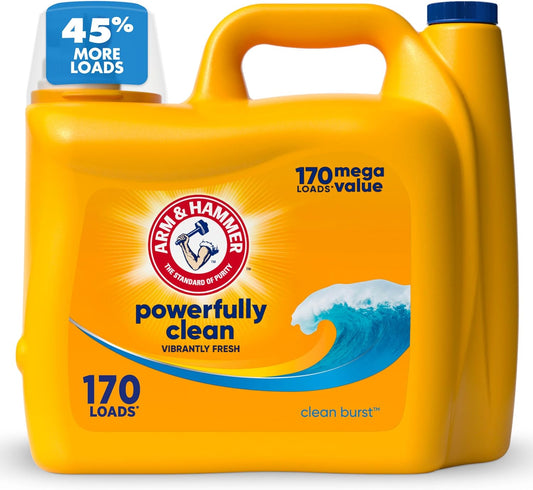 ARM-&-HAMMER-Liquid-Laundry-Detergent,-Clean-Burst-Fresh,-170-fl-oz,-1755