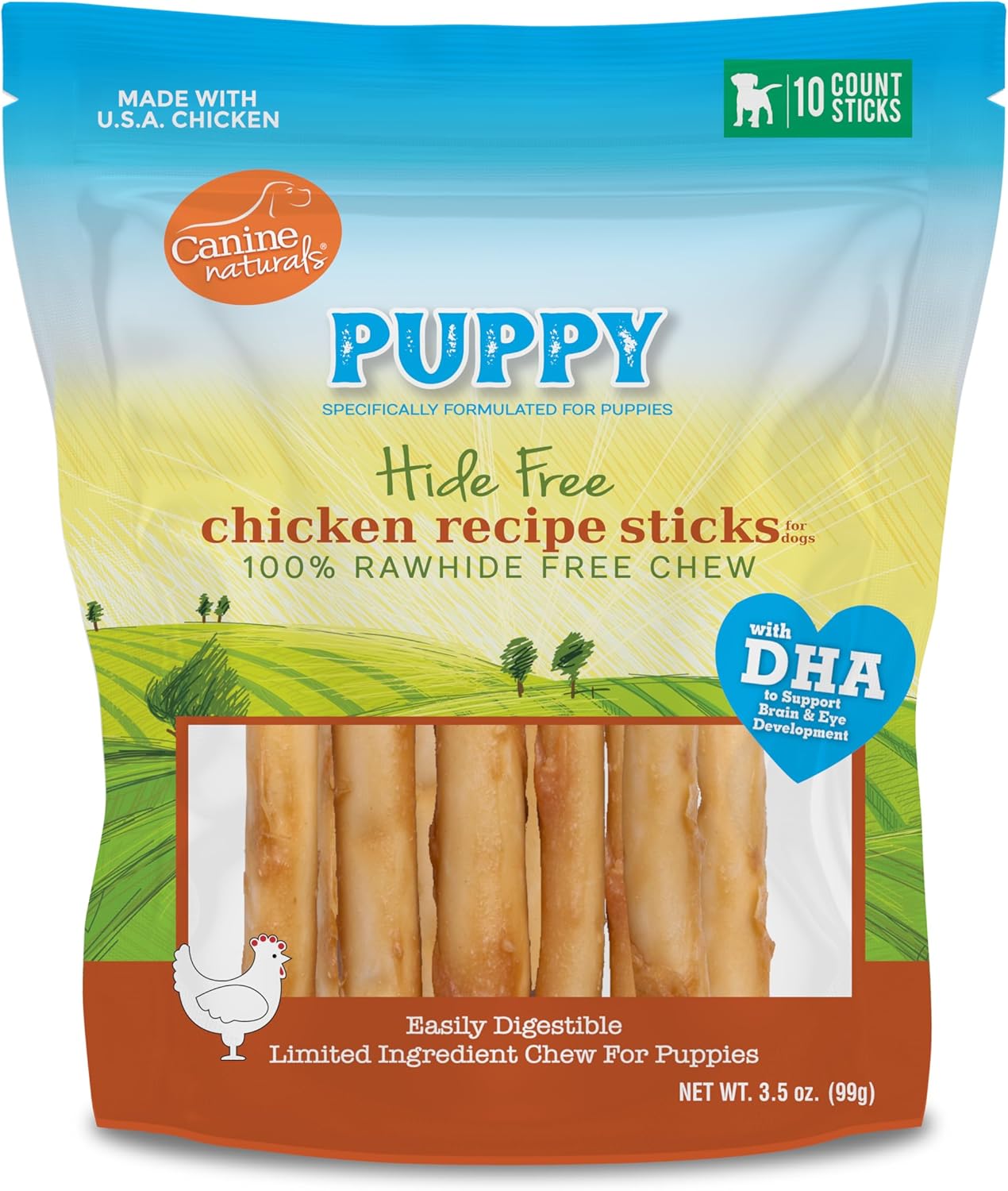 Canine-Naturals-Puppy-Chicken-and-Rice-Chew---Rawhide-Free-Puppy---2547