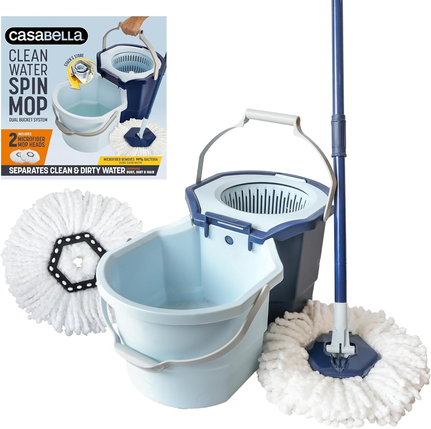 Casabella-Clean-Water-Spin-Mop-System-with-Extra-Mop-Head-4485