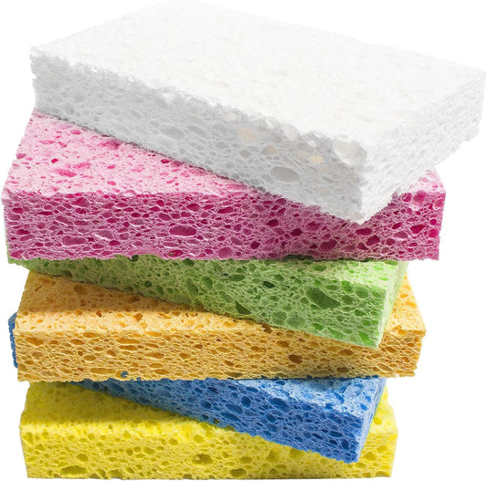 ARCLIBER-Cellulose-Sponges,Heavy-Duty-Scrub-Kitchen-Sponge,Clean-Tough-Messes-Without-5259
