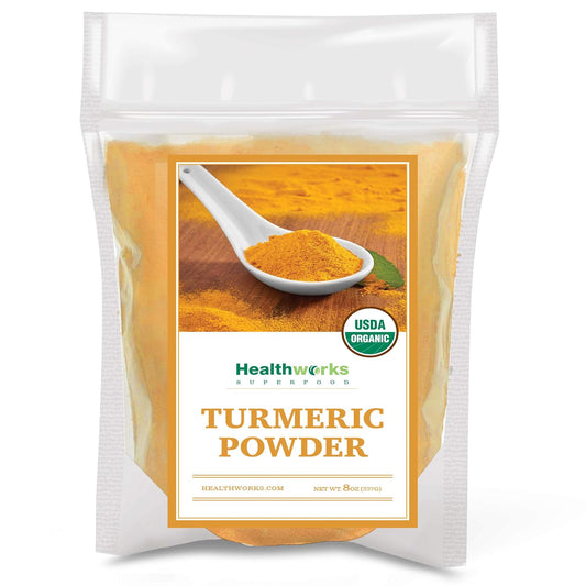 Healthworks-Superfoods-Organic-Turmeric-Powder---8-Oz---Ground-Raw-Organic,-1148