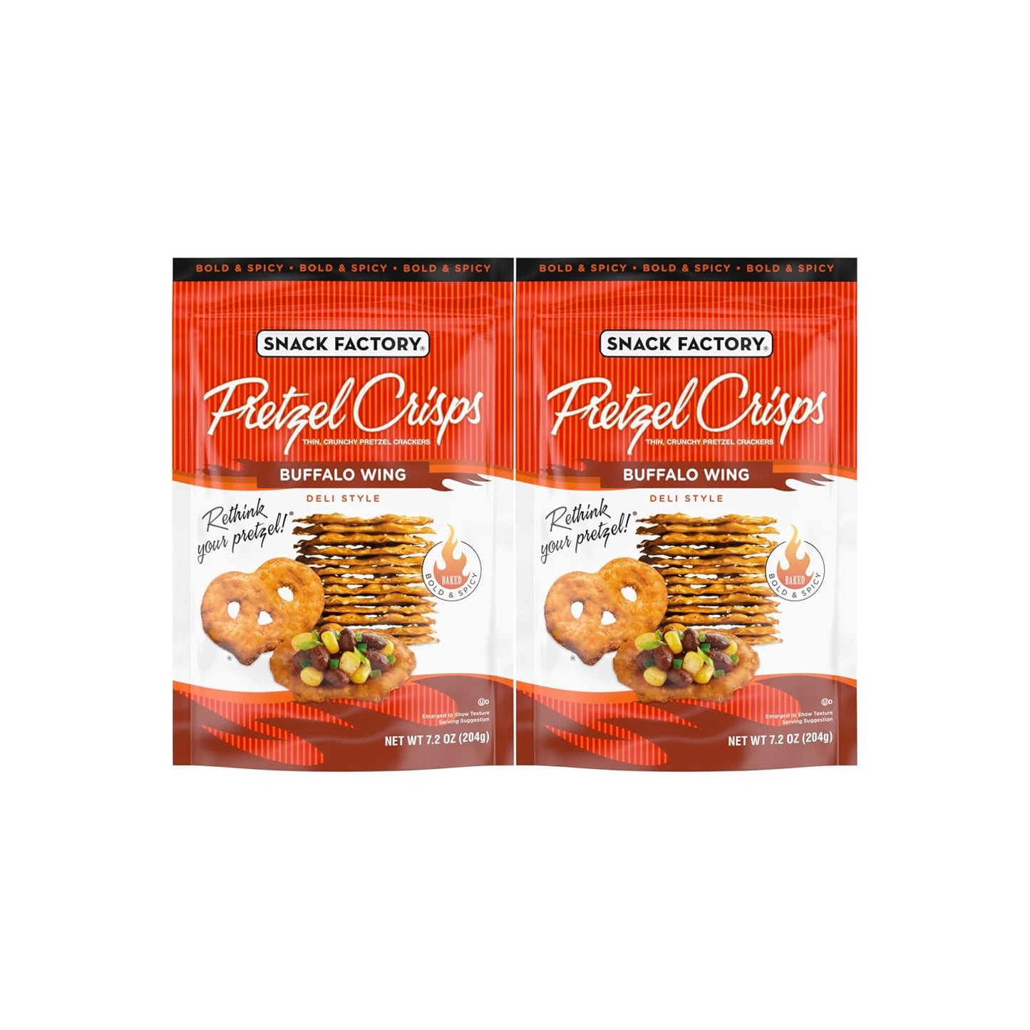 Snack-Factory-Buffalo-Wing-Pretzel-Crisps,-Non-GMO,-7.2-OZ-Resealable-Bag,--(Pack-of-2)--832
