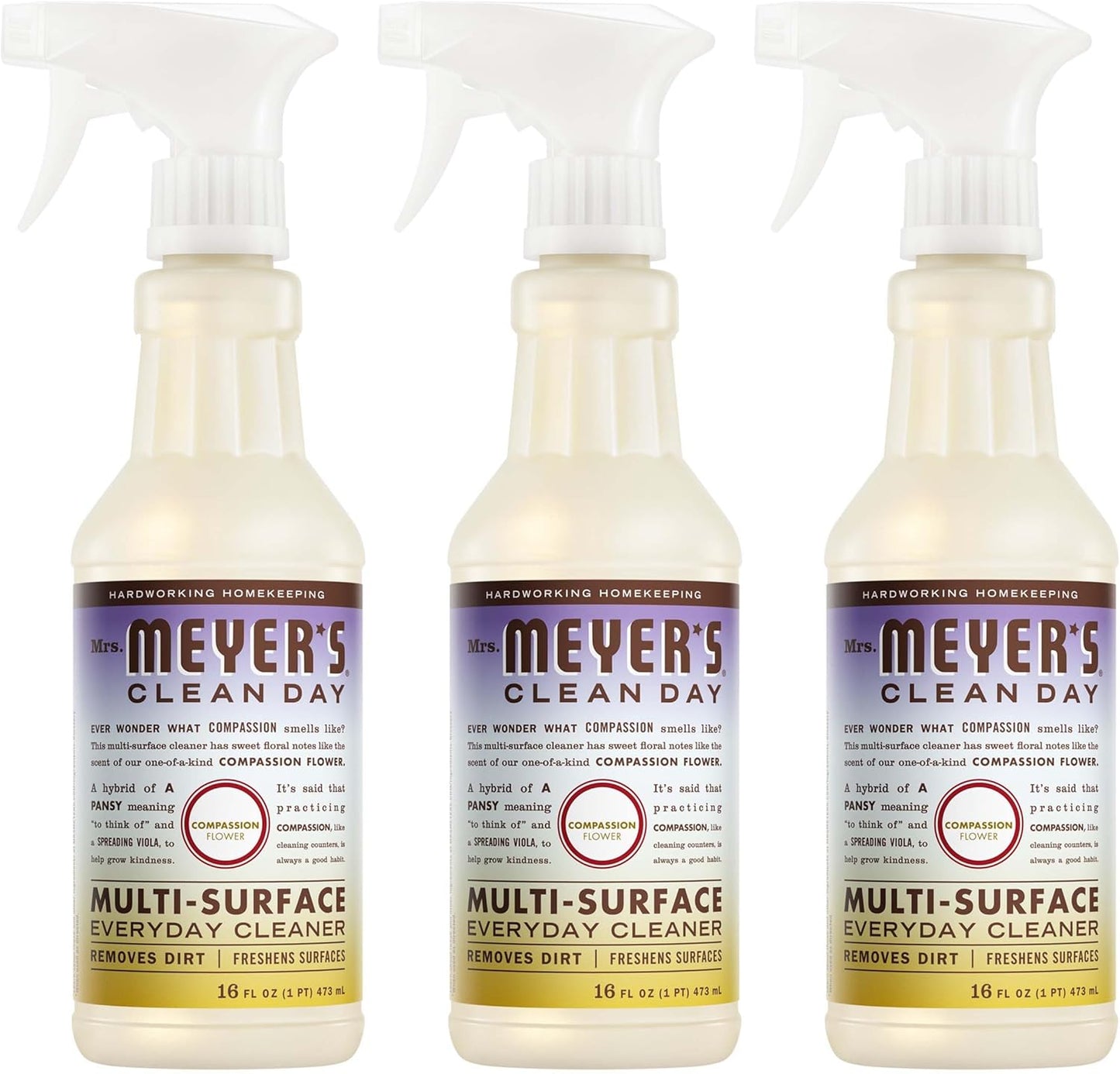MRS.-MEYER'S-CLEAN-DAY-Multi-Surface-Everyday-Cleaner,-Compassion-Flower-Scent,-16-Fl-Oz-Bottle---1571
