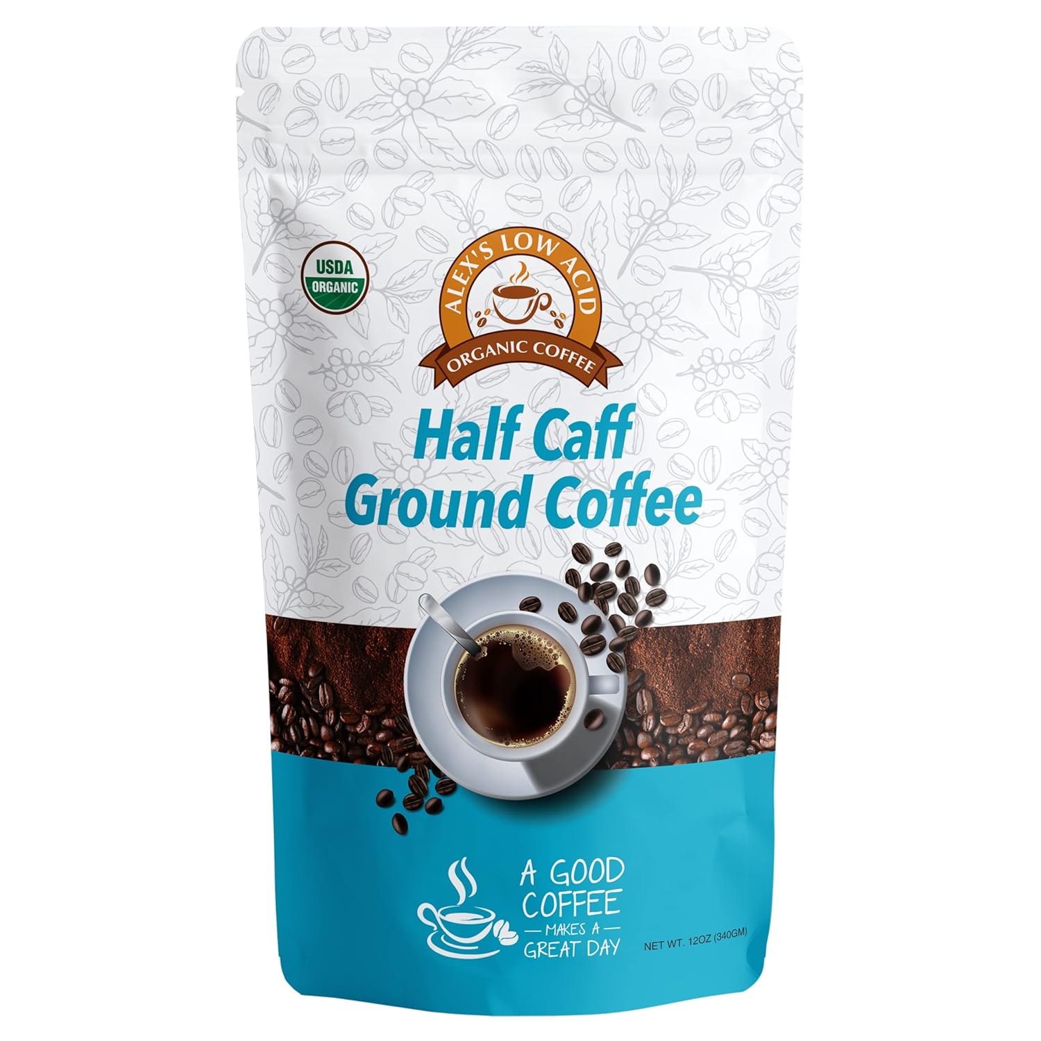 Alex's-Low-Acid-Organic-Coffee-12oz-Bag---Half-Caff-Fresh-Ground-(Pack-1663