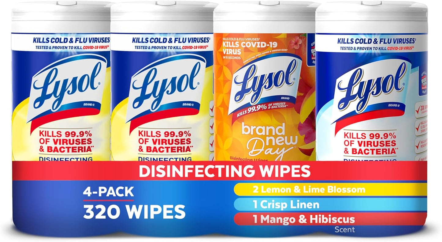 Lysol-Disinfecting-Wipes-Bundle,-Home-Apartment-Dorm-Room-Essentials-and-Cleaning-Supplies,-All-Purpose-Cleaner,-2157