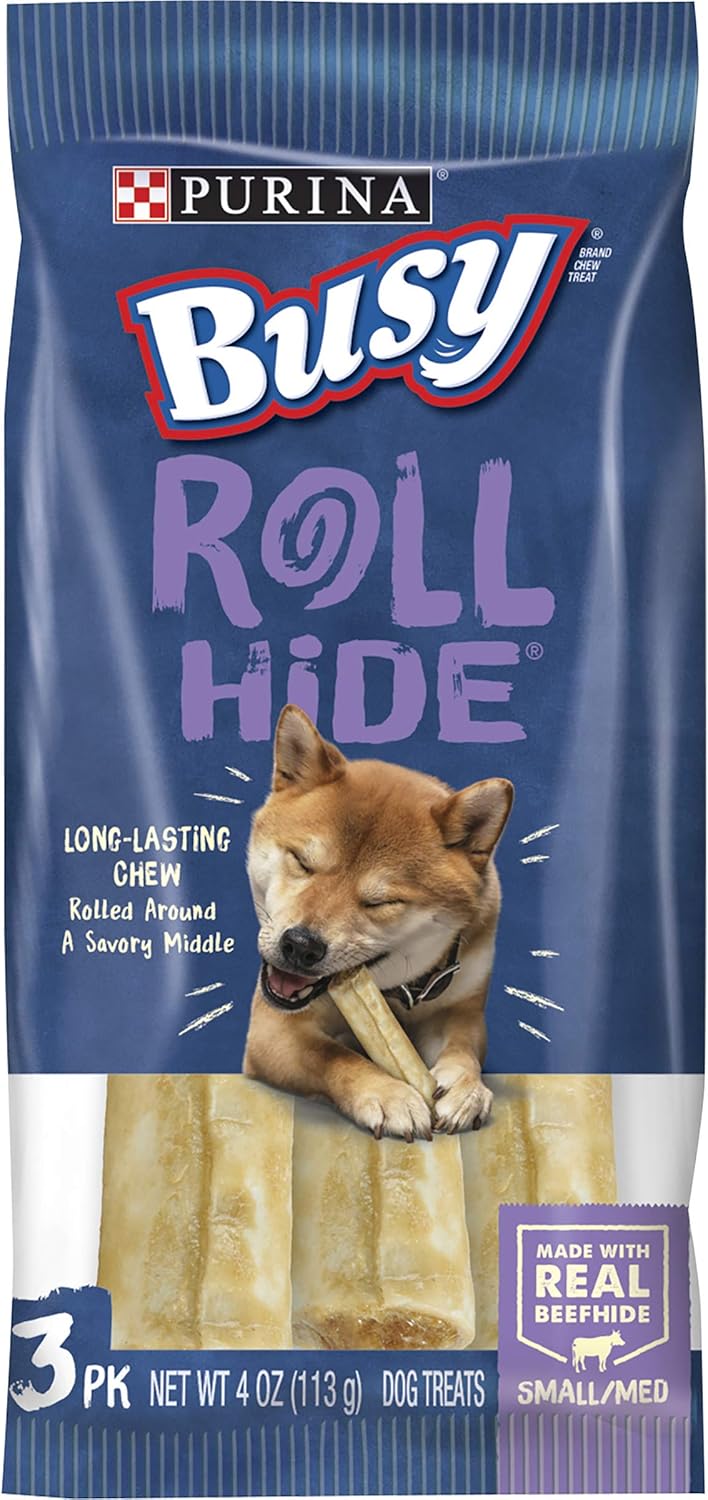 Rawhide-Small/Medium-Breed-Dog-Bones,-Rollhide---(Pack-740