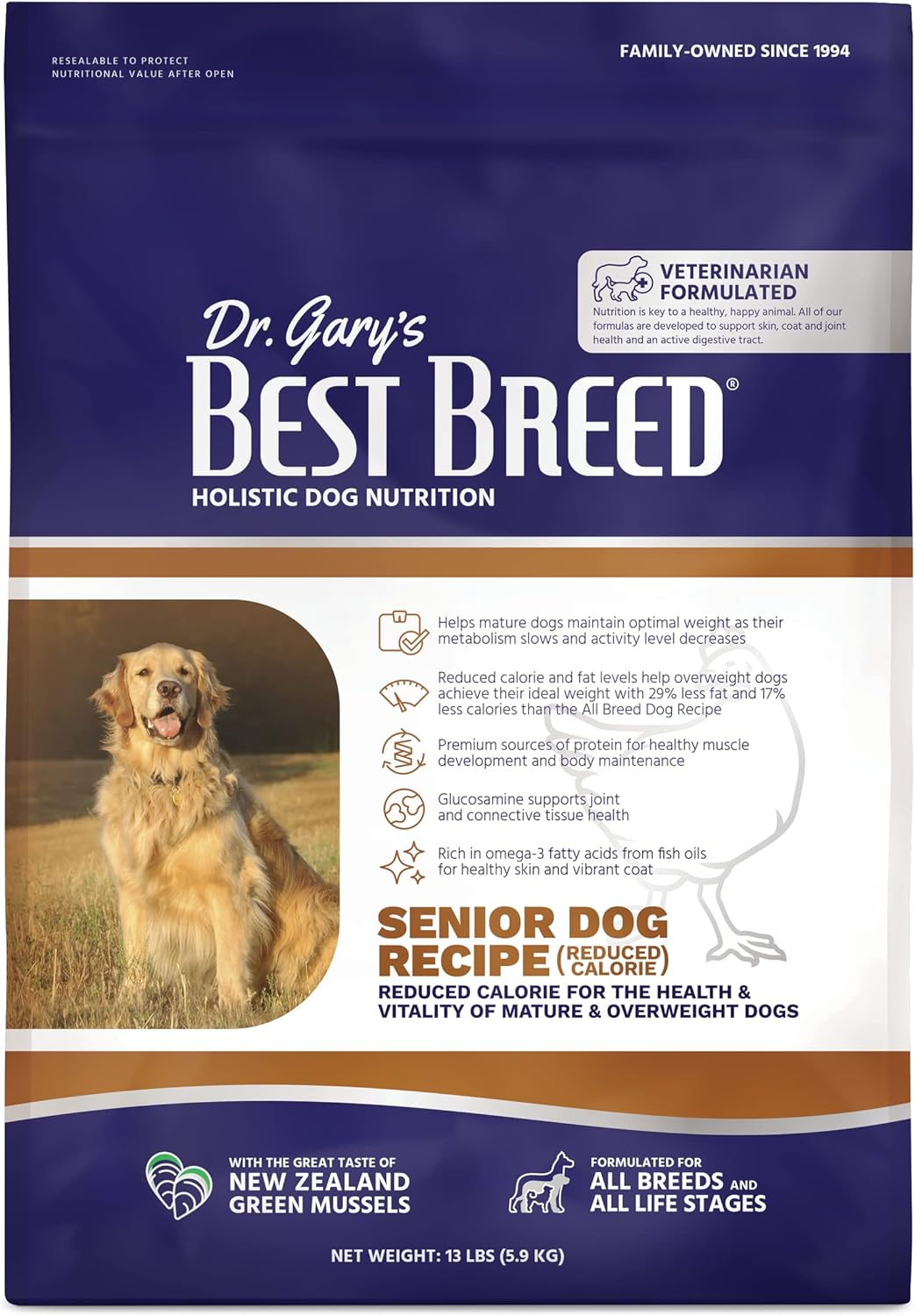 Best-Breed-Dr.-Gary's-Senior-Dog-Diet-(Reduced-Calorie)-Made-in-USA-[Natural-495