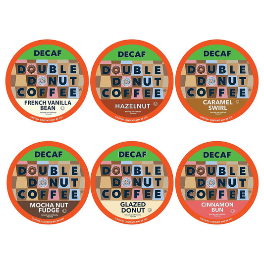 Double-Donut-Decaf-Medium-Roast-Coffee-Pods-Variety-Pack---24-Count---2556