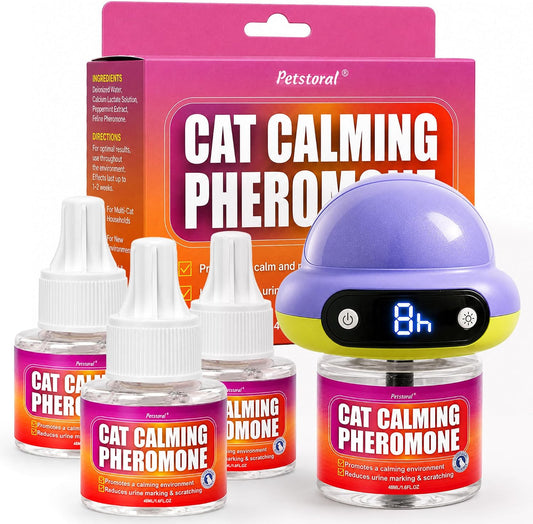 Smart-Cat-Pheromone-Diffuser,-1-Diffuser-+-3-Refills-|-Cat-Calming-Diffuser-376