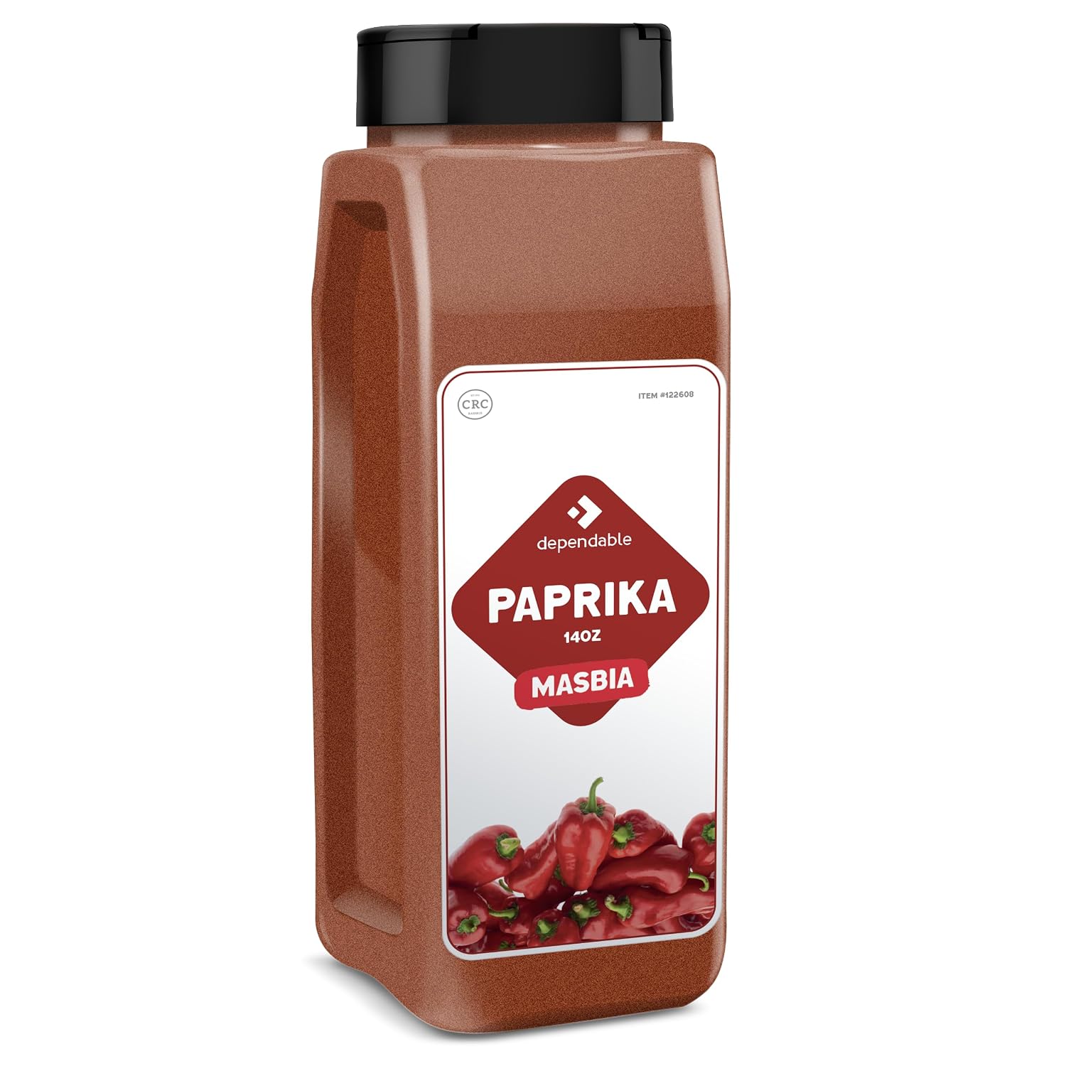 Dependable-Foods-Paprika-Spice-–-14-oz.-Jar-–-1-Natural,-Non-GMO,-333