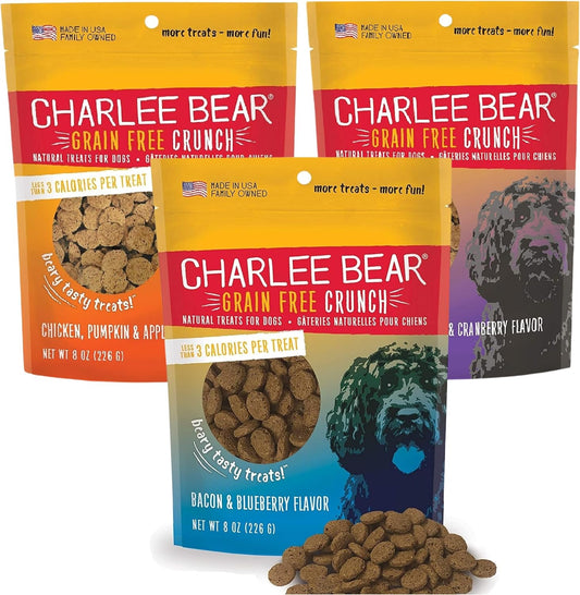 Charlee-Bear-Crunchy-Dog-Training-Treats,-Low-Calorie-(3-Kcal),-Grain-Natural-2657
