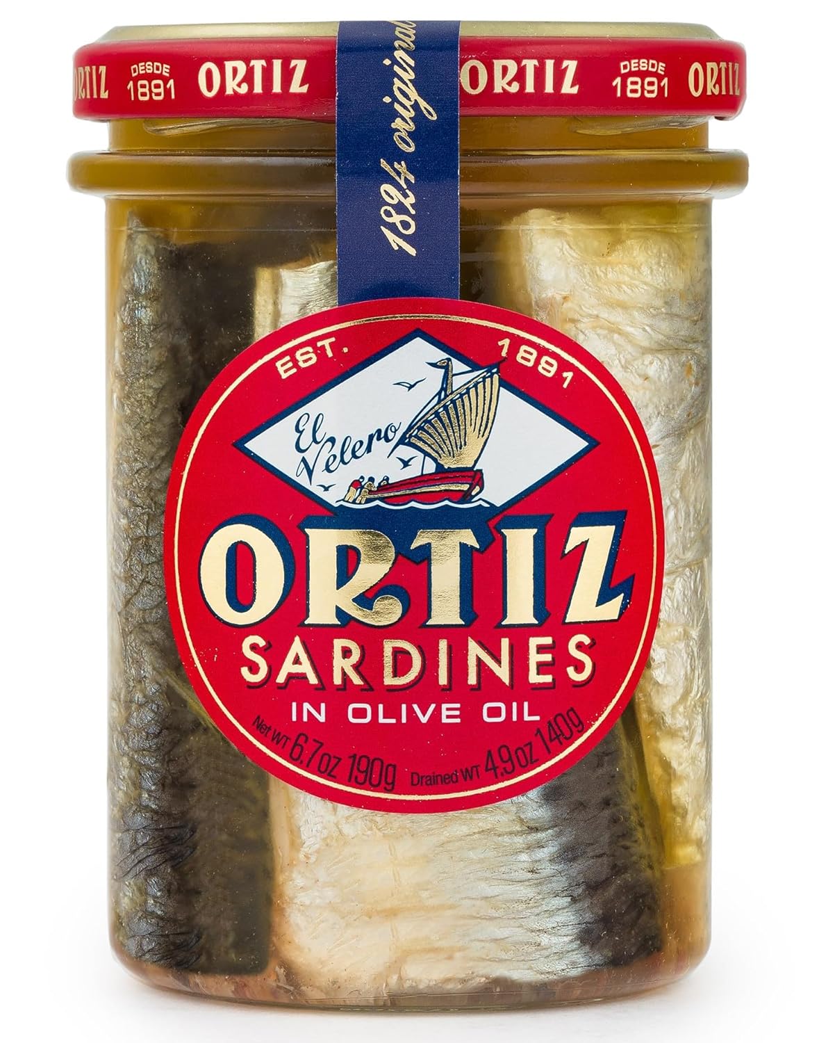 Ortiz-Sardinas-en-aceite-de-oliva,-tarro-de-6.7-onzas-|-Sardinas-estilo-1337