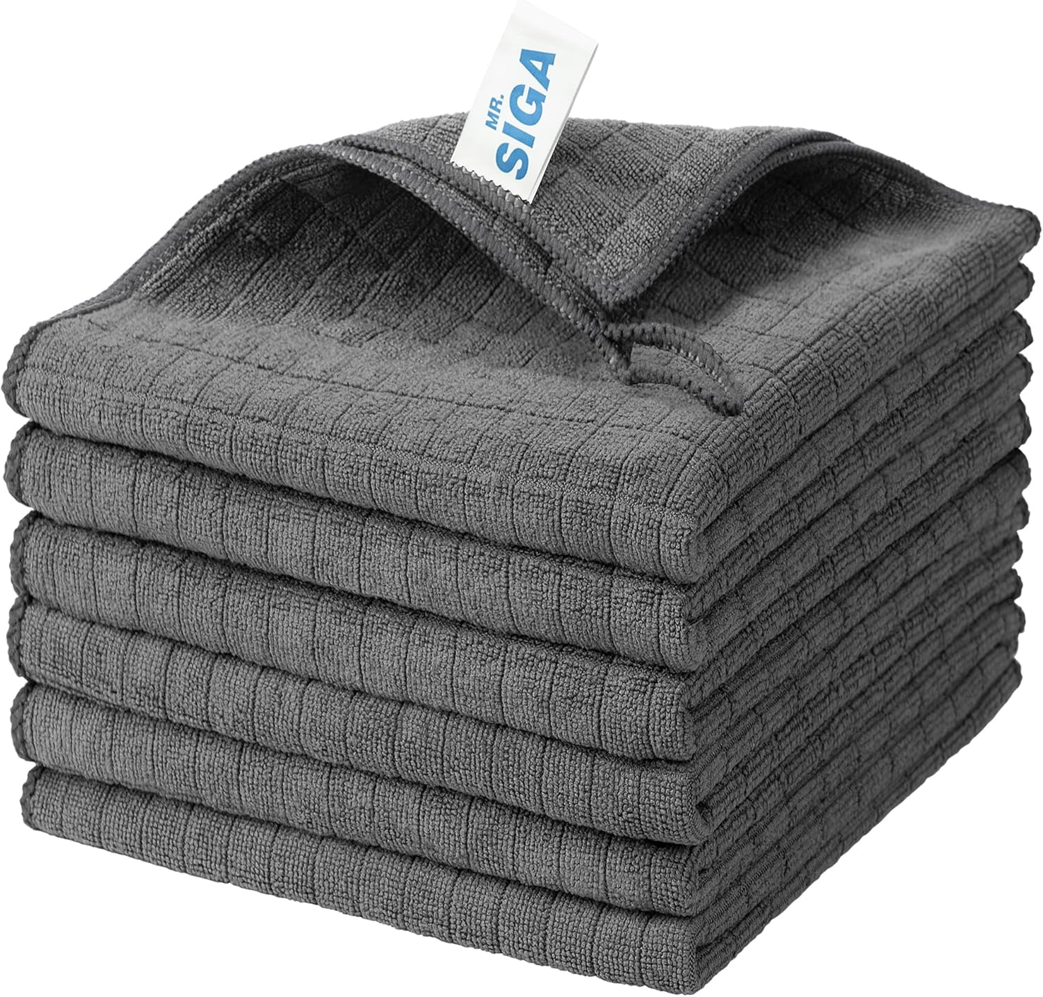 MR.SIGA-Microfiber-Cleaning-Cloth,-All-Purpose-Cleaning-Towels,-Pack-of-6,-2951