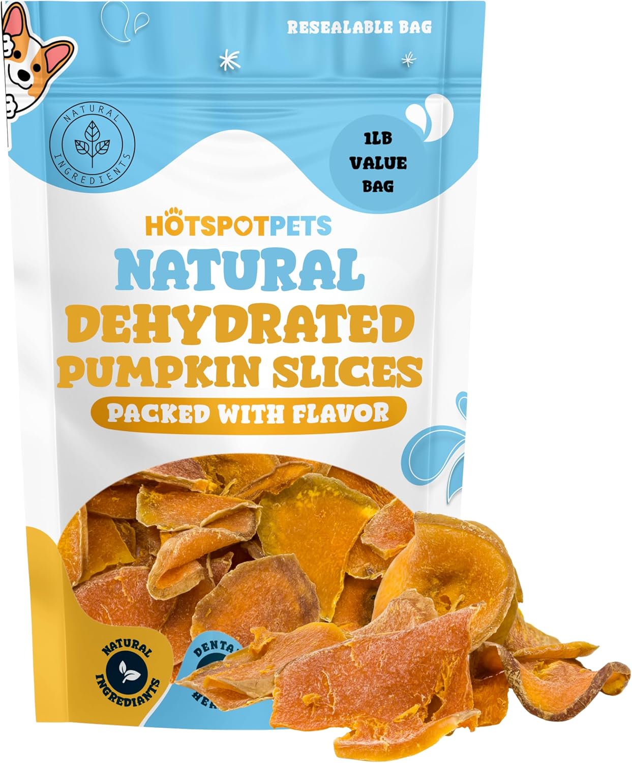 Dehydrated-Natural-Pumpkin-Slices-for-Dogs--Crunchy-Treats--1lb-Stay-Fresh-Resealable-Bag,-688