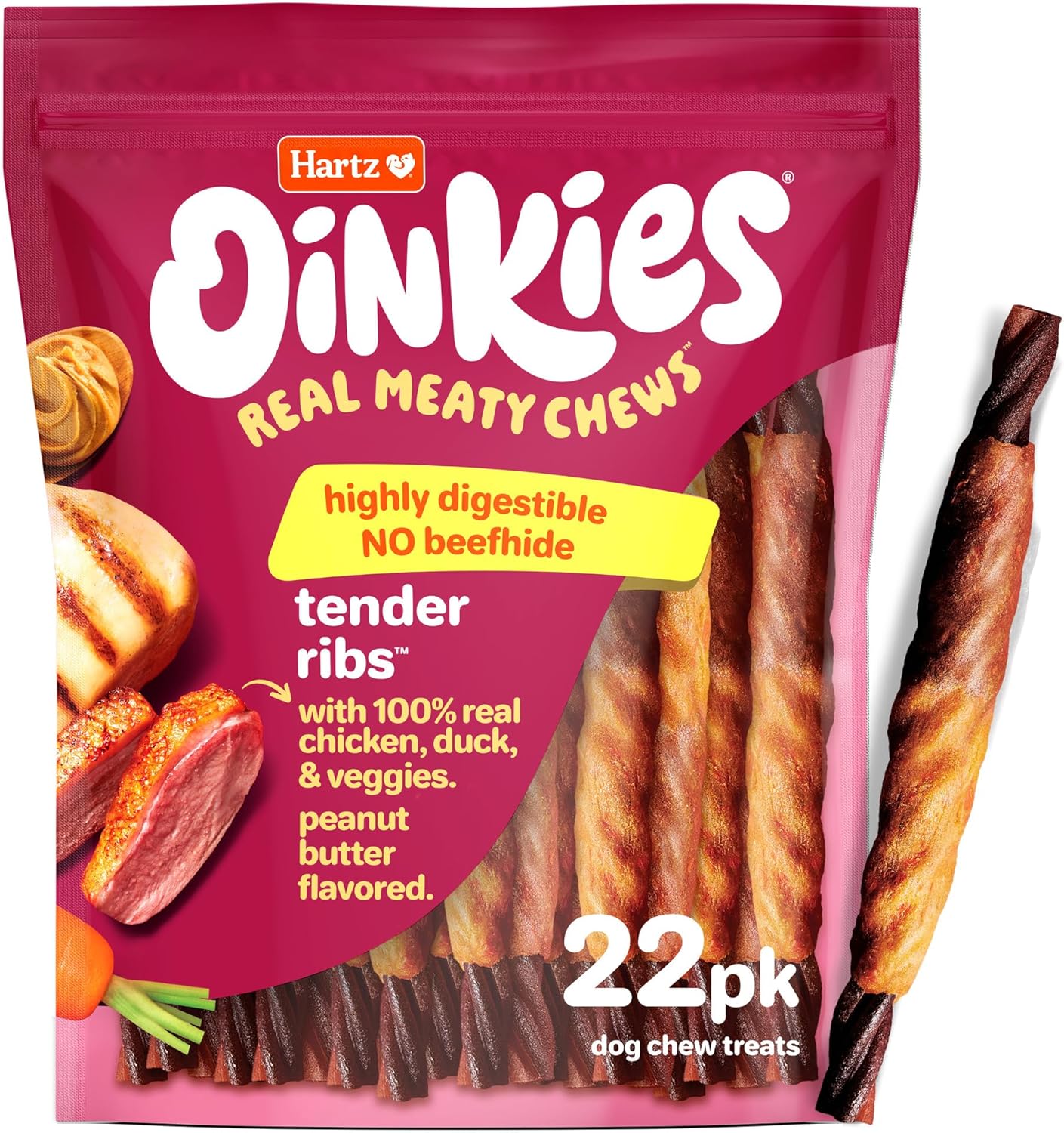 Hartz-Oinkies-Tender-Ribs-with-Real-Chicken,-Duck-&-Veggies,-Peanut-Flavored-2596