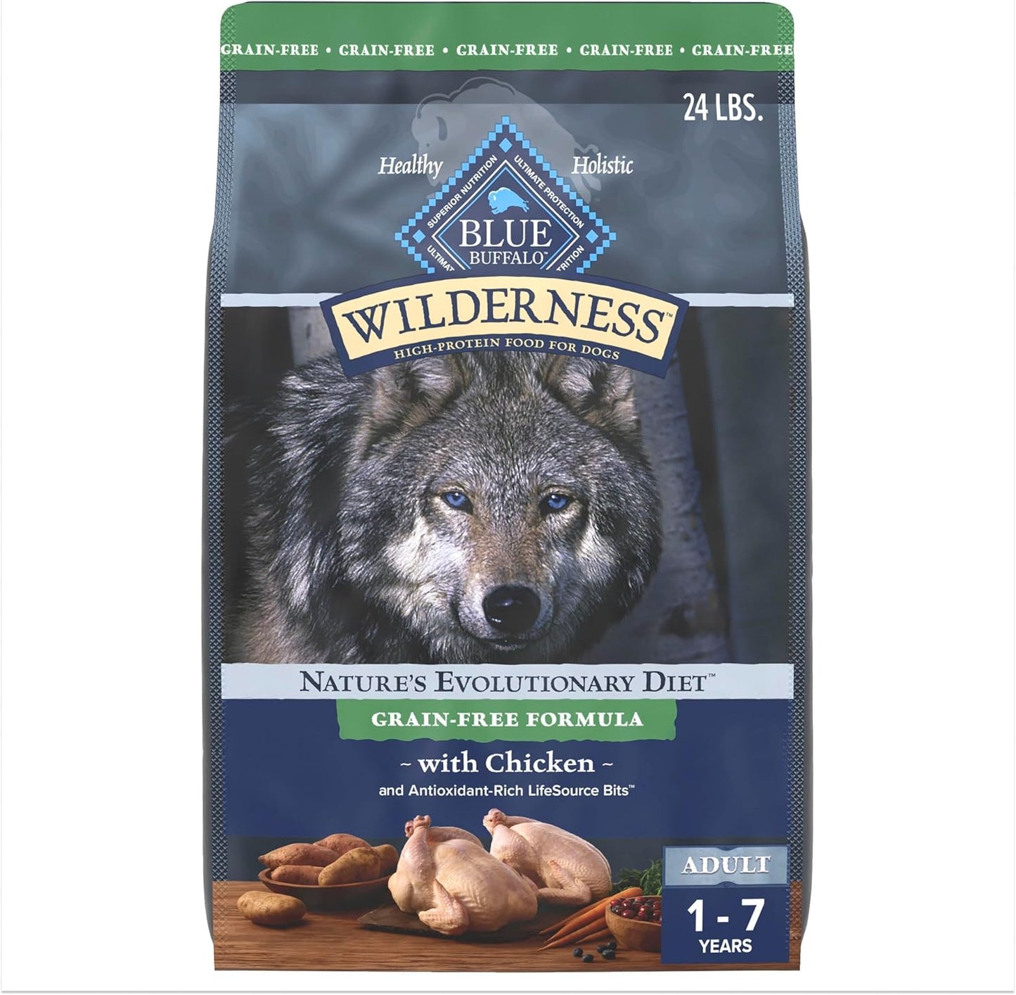 Blue-Buffalo-Wilderness-Adult-High-Protein-Dry-Dog-Food-with-Real-Chicken,-Grain-Free,-Made-1919